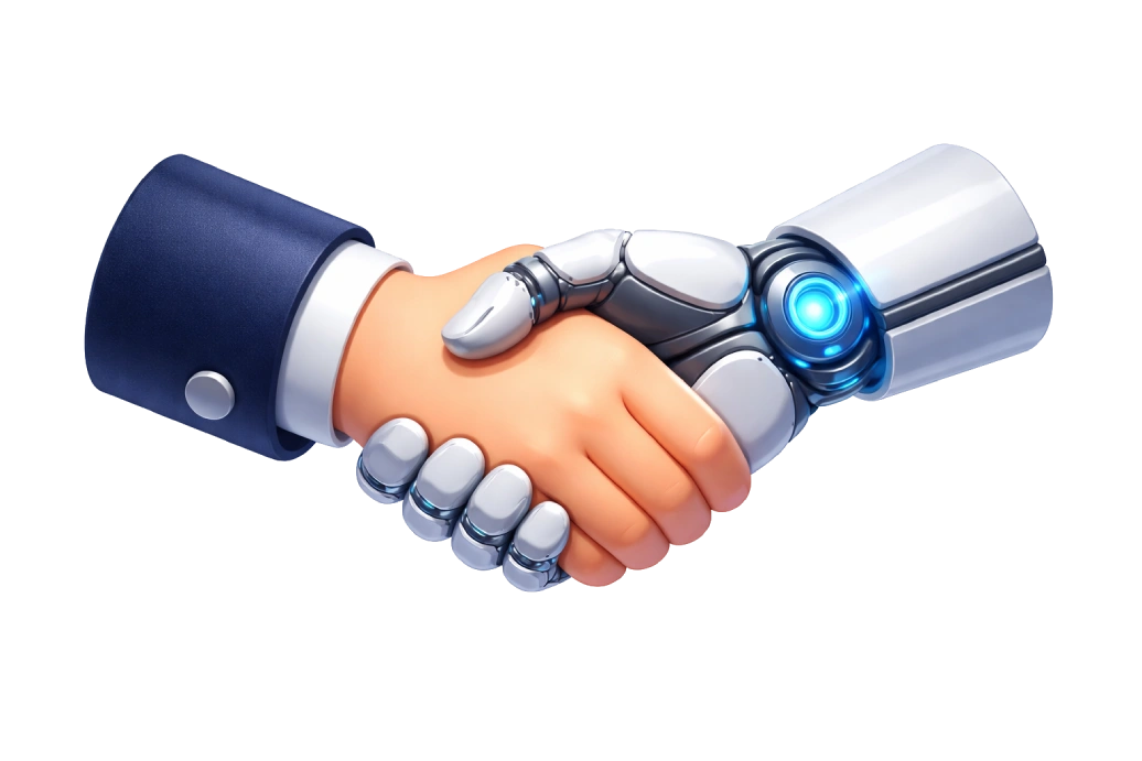 Apreton de manos futurista